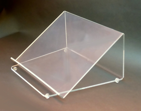 Leggio da tavolo plexiglass 30x28 cm spessore 5 mm - 290013 
